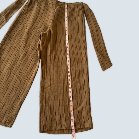 Calvin Klein Beige Trouser Pants Sz 6 - Picture 4 of 5